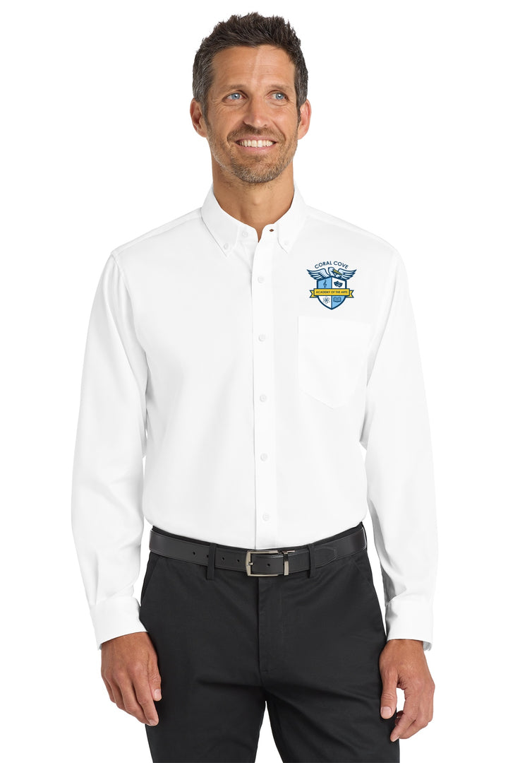 Coral Cove Staff Button Down S663
