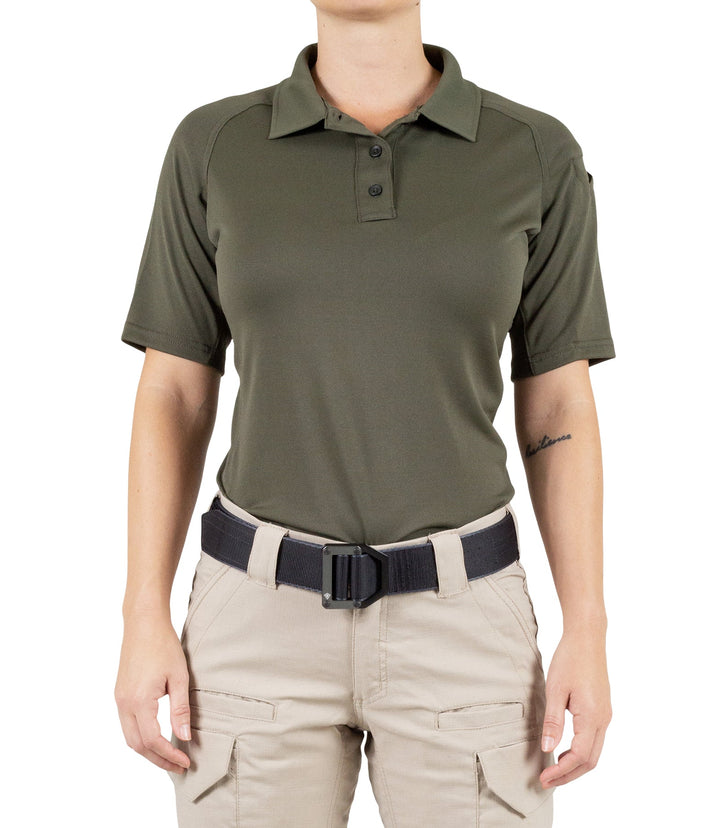 Lauderhill FD First Tactical Women's S/S Performance Polo (122509)