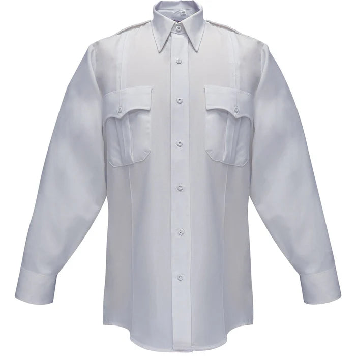 F1 33W78Z - Flying Cross 100% Polyester Men's Long sleeve shirt W/Zipper - Lauderhill Chief Officer