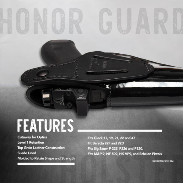 Guardian Hi-Ride Holster, Large (5034SIT-2)