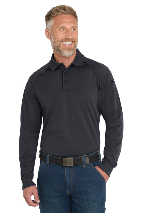 Margate FD Cornerstone Men's L/S Tactical Polo (CS410LS)