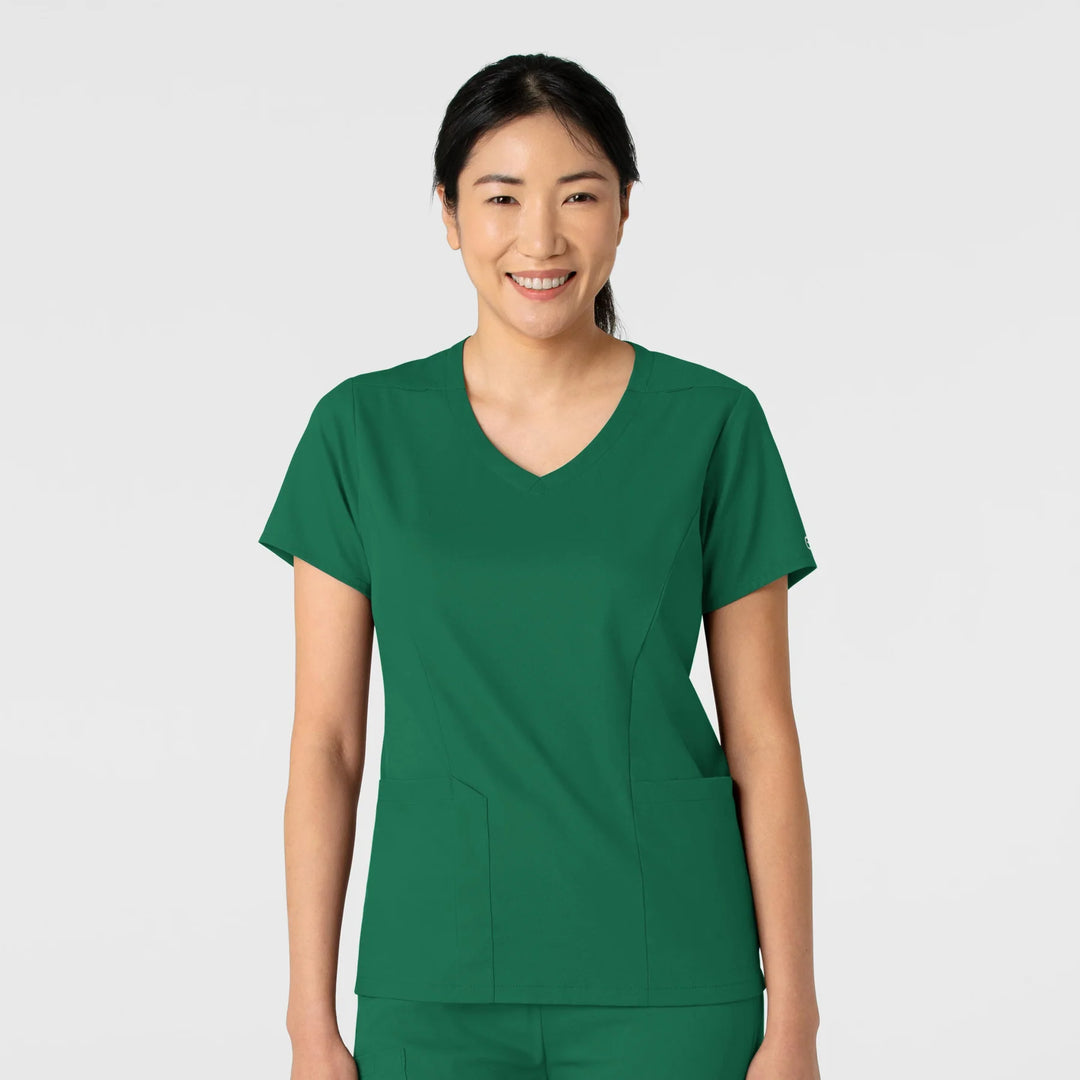 Boundless Women's 2-Pocket V-Neck Scrub Top (6251)
