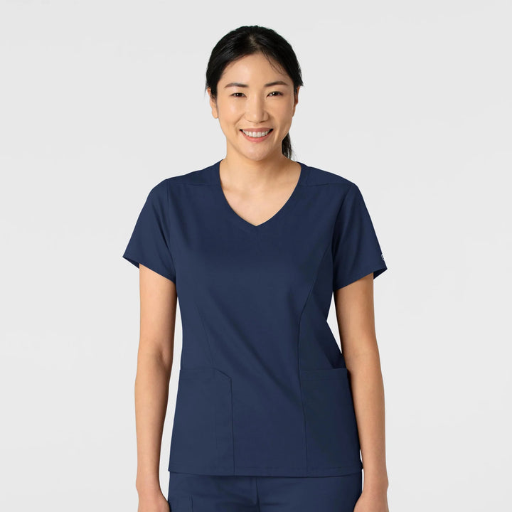 Boundless Women's 2-Pocket V-Neck Scrub Top (6251)