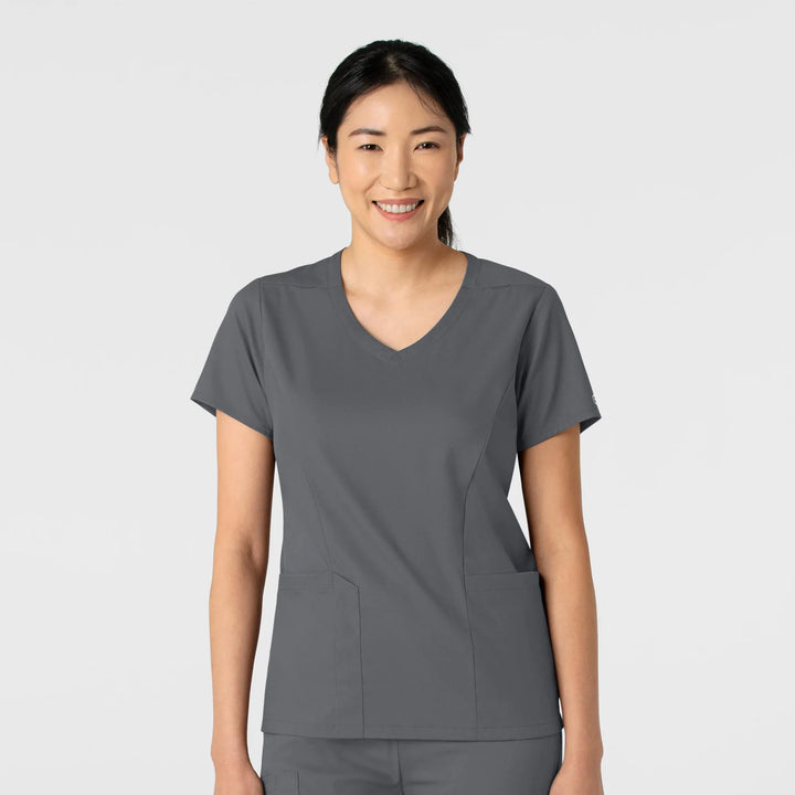 Boundless Women's 2-Pocket V-Neck Scrub Top (6251)