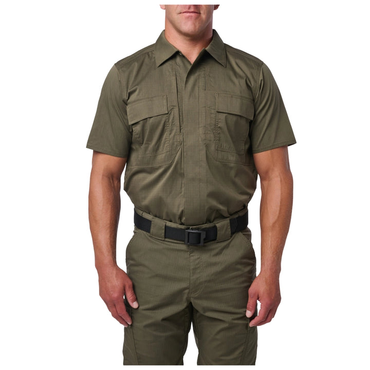 Plantation PD - K-9Team - 5.11 Men's Flex-Tac® TDU® Ripstop Short Sleeve- 71095
