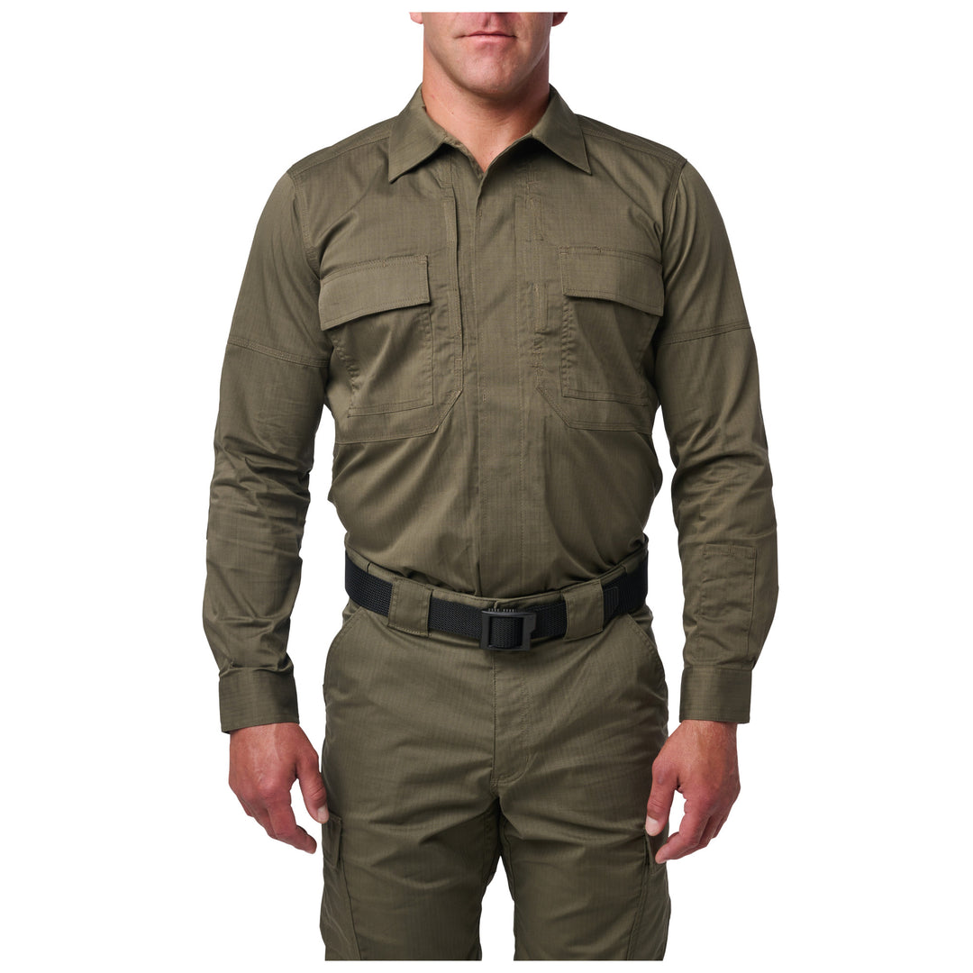 Plantation PD - K-9Team - 5.11 Men's Flex-Tac® TDU® Ripstop Long Sleeve Shirt - 72250