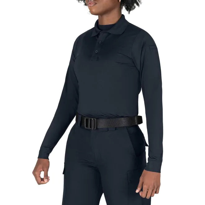 Palm Beach Garden PD Blauer Women's L/S Performance Polo Shirt (8127W)