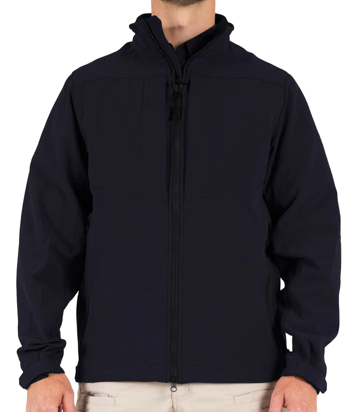 Groveland Fire First Tactical Men's Soft Shell Jacket Parka Navy (118501)