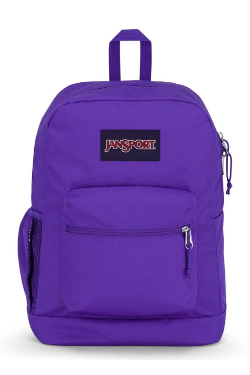 dark purple jansport backpack Big Plans front utility pocket with organiser Jansport Violet Purple Jansport Backpack