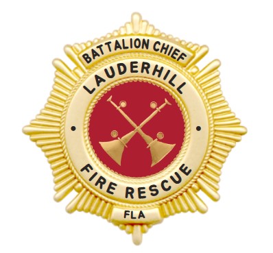 Lauderhill Fire Department Badge (B803)