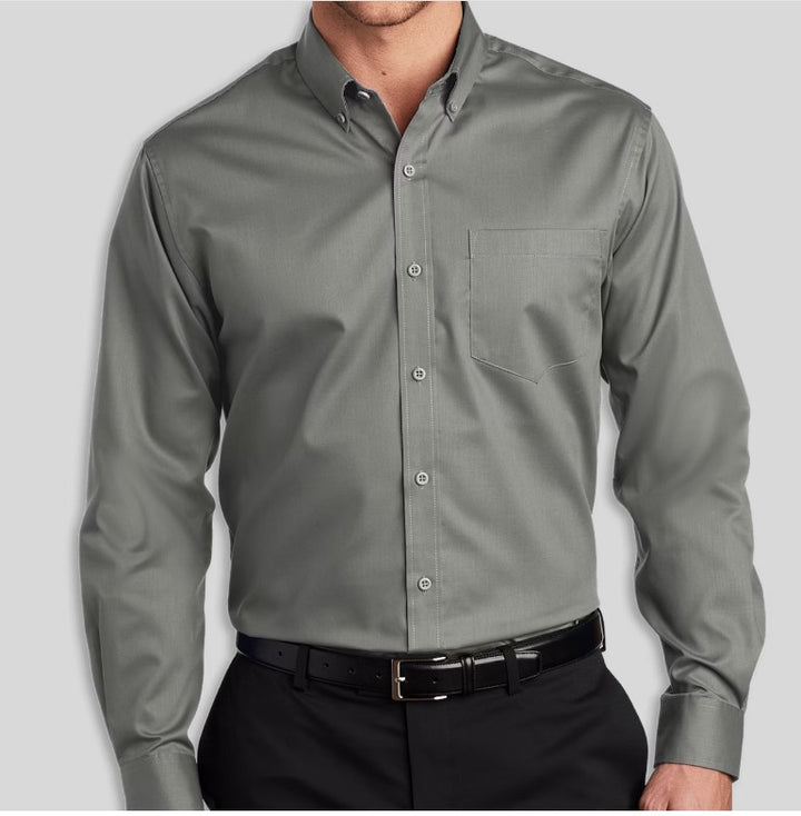 Men's Long Sleeve Button Down (S663)
