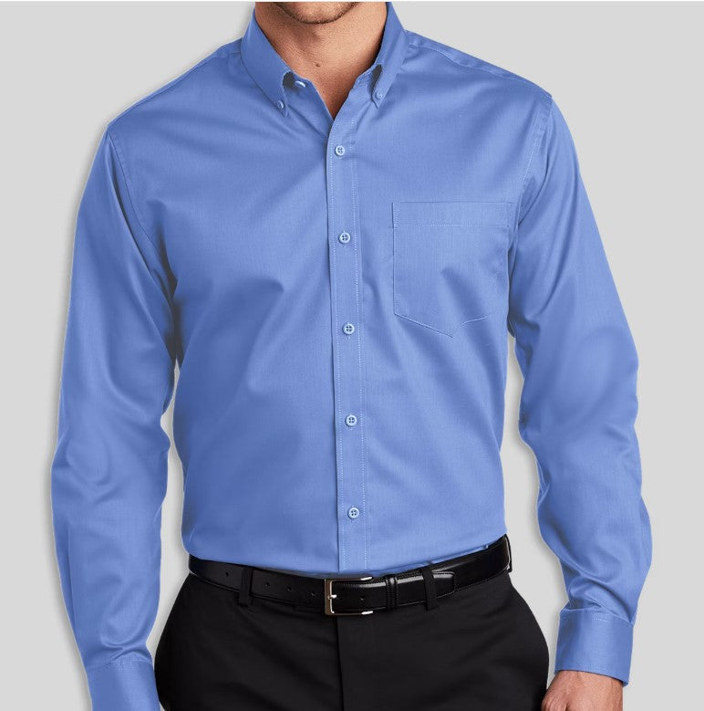 Men's Long Sleeve Button Down (S663)