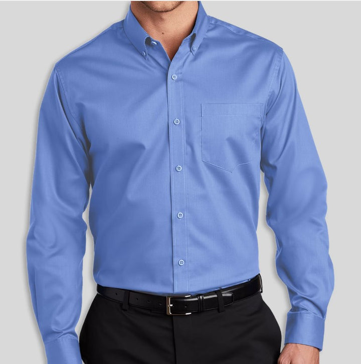 Men's Long Sleeve Button Down (S663)