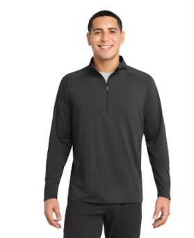 Hollywood Hills Sport-Wick® Stretch 1/4-Zip Pullover