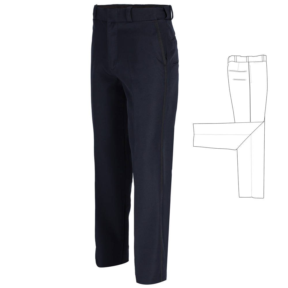 Tact Squad Men's Polyester 4-Pocket Uniform Trousers (7002)