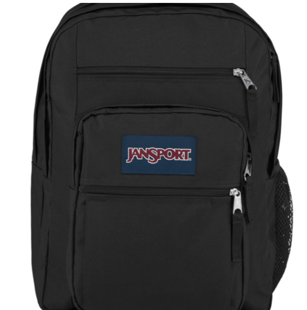 black jansport big student backpack on sale Two spacious main compartments give you plenty of room for books JanSport Big Student Backpack (Black)