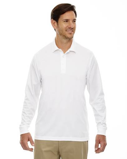 Core 365 Men's Tall Pinnacle Performance Long-Sleeve Piqué Polo (88192T)